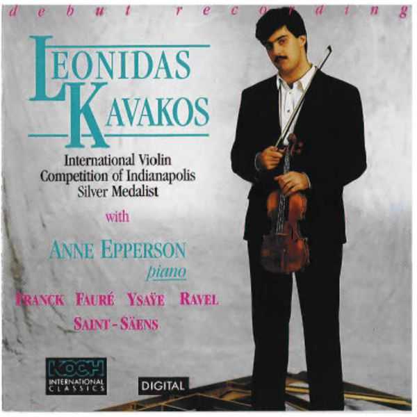 Leonidas Kavakos with Anne Epperson - International Violin Competition of Indianapolis Silver Medalist (FLAC)