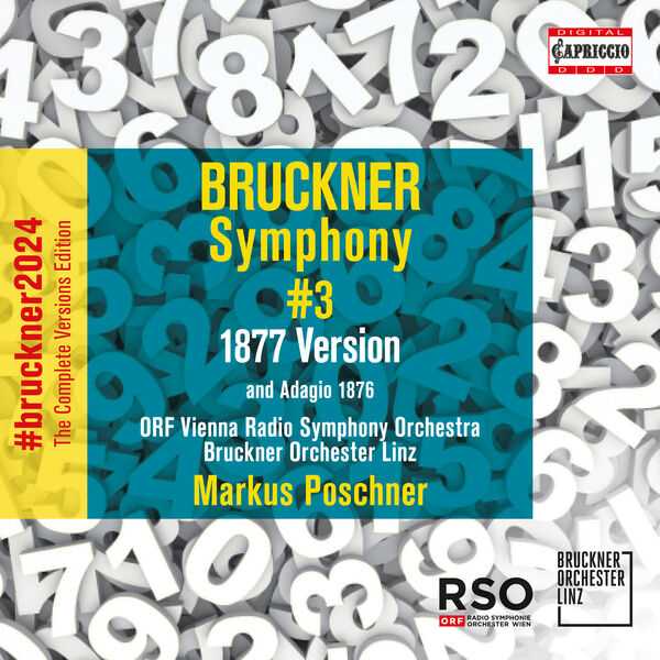 Poschner: Bruckner - Symphony no.3 1877 Version (24/96 FLAC)