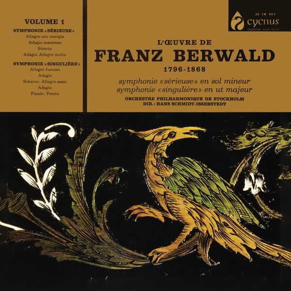 Schmidt-Isserstedt: Berwald - Symphony no.1 "Sérieuse", Symphony no.3 "Singulière" (24/48 FLAC)