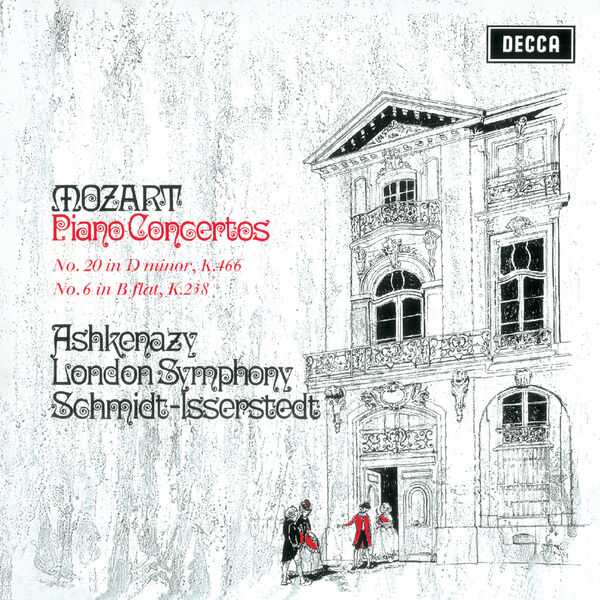 Ashkenazy, Schmidt-Isserstedt: Mozart - Piano Concerto no.20, Piano Concerto no.6 (24/48 FLAC)