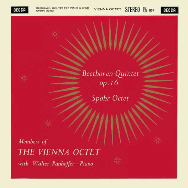 Walter Panhofer, Vienna Octet: Beethoven - Piano Quintet op.16; Spohr - Octet op.32 (24/48 FLAC)