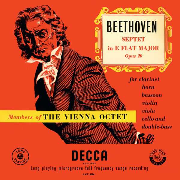Vienna Octet: Beethoven - Septet op.20; Dvořák - String Quartet no.10 (24/48 FLAC)