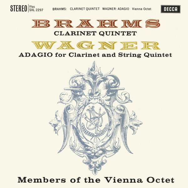 Vienna Octet: Brahms - Clarinet Quintet op.115; Baermann - Adagio for Clarinet and String Quintet (24/48 FLAC)