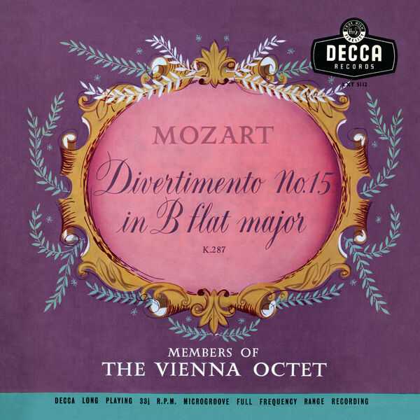 Vienna Octet: Mozart - Divertimento K.287 & K.113 (24/48 FLAC)