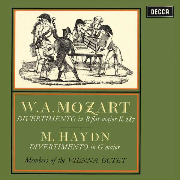 Vienna Octet: Mozart - Divertimento K.287; M. Haydn - Divertimento (24/48 FLAC)