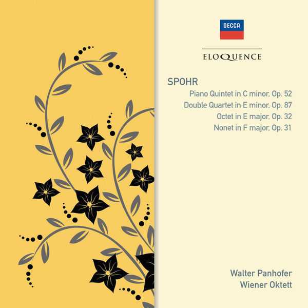 Walter Panhofer, Vienna Octet: Spohr - Piano Quintet, Double Quartet, Octet, Nonet (FLAC)