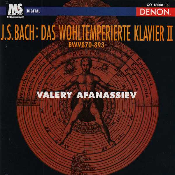 Afanassiev: Bach - Das Wohltemperierte Klavier II (FLAC)