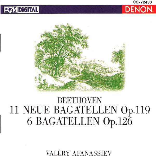 Afanassiev: Beethoven - Bagatellen op.119 & 126 (FLAC)