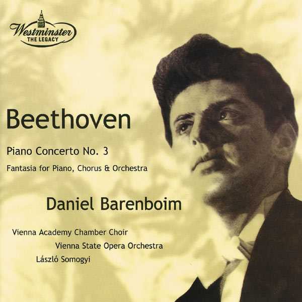 Barenboim, Somogyi: Beethoven - Piano Concerto no.3, Choral Fantasy (FLAC)