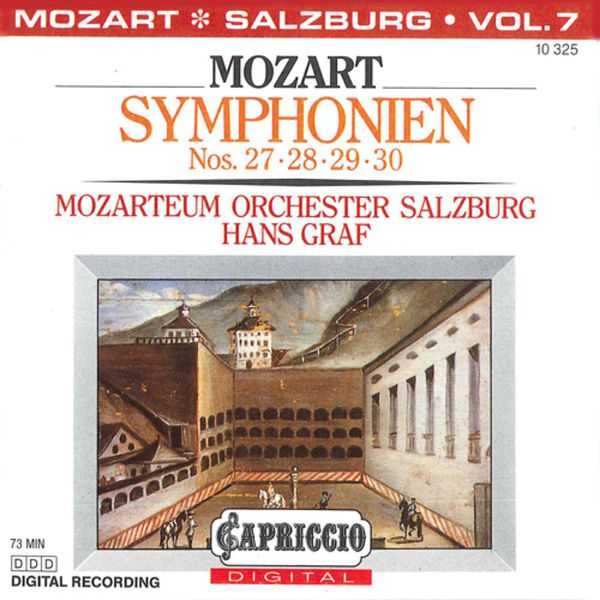 Graf: Mozart - Symphonien no.27, 28, 29 & 30 (FLAC)