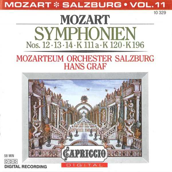 Graf: Mozart - Symphonien no.12, 13, 14, K.111a, K.120 & K.196 (FLAC)