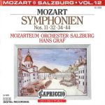 Graf: Mozart - Symphonien no.11, 32, 34, 44 (FLAC)