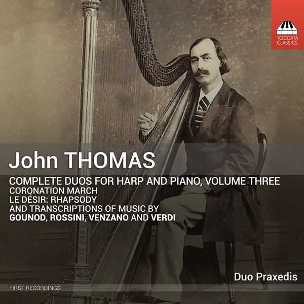 John Thomas - Complete Duos for Harp and Piano vol.3 (24/44 FLAC)