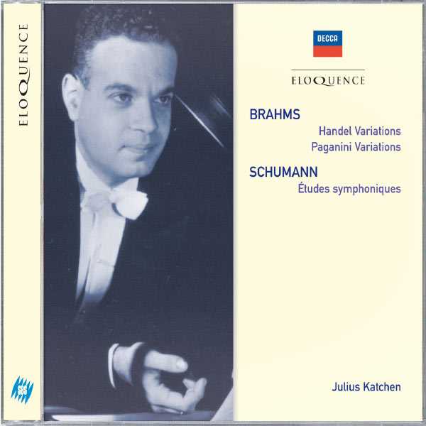 Julius Katchen: Brahms - Handel Variations, Paganini Variations; Schumann - Études Symphoniques (FLAC)