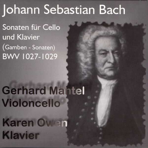 Mantel, Owen: Bach - Sonatas for Viola da Gamba and Harpsichord (FLAC)