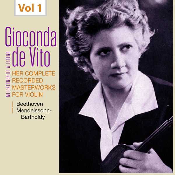 Milestones of a Legend - Giocconda de Vito (FLAC)