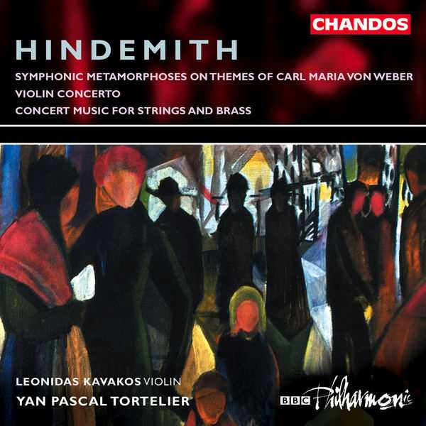 Kavakos, Tortelier: Hindemith - Symphonic Metamorphoses on Themes by Carl Maria von Weber, Violin Concerto, Concert Music for Strings and Brass (FLAC)