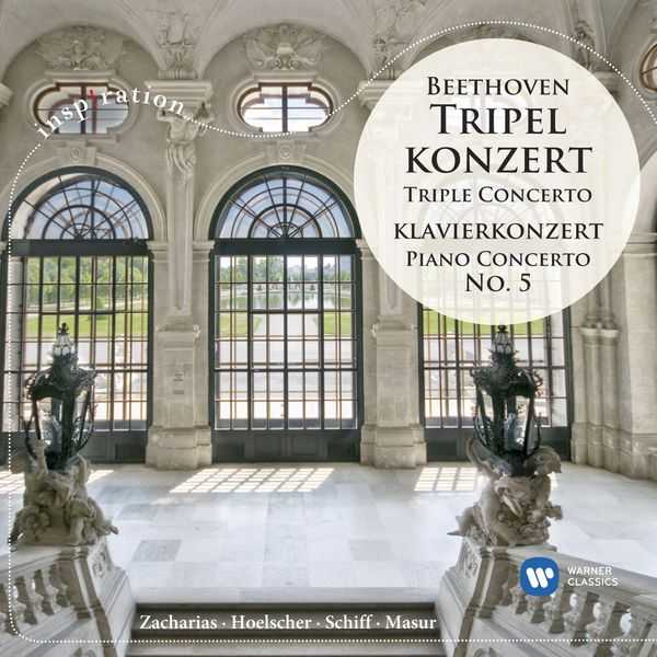 Zacharias: Beethoven - Tripelkonzert op.56, Klavierkonzert no.5 "Emperor" op.73 (FLAC)