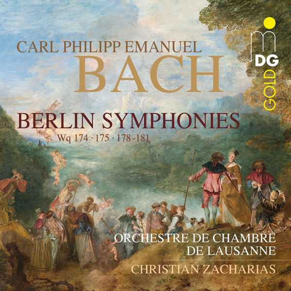 Zacharias: C.P.E. Bach - Berlin Symphonies Wq 174, 175, 178-181 (FLAC)