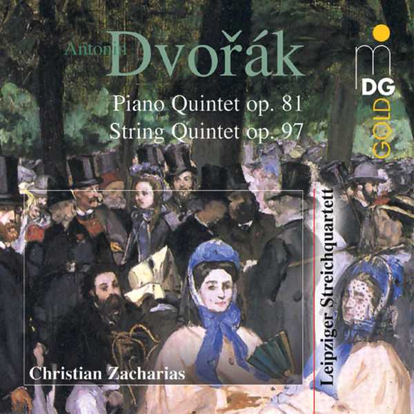 Zacharias, Rohde, Leipziger Streichquartett: Dvořák - Piano Quintet op.81, String Quintet op.97 (FLAC)