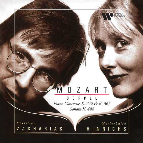 Zacharias, Hinrichs: Mozart - Doppel. Piano Concertos K.242 & K.365, Sonata K.448 (FLAC)