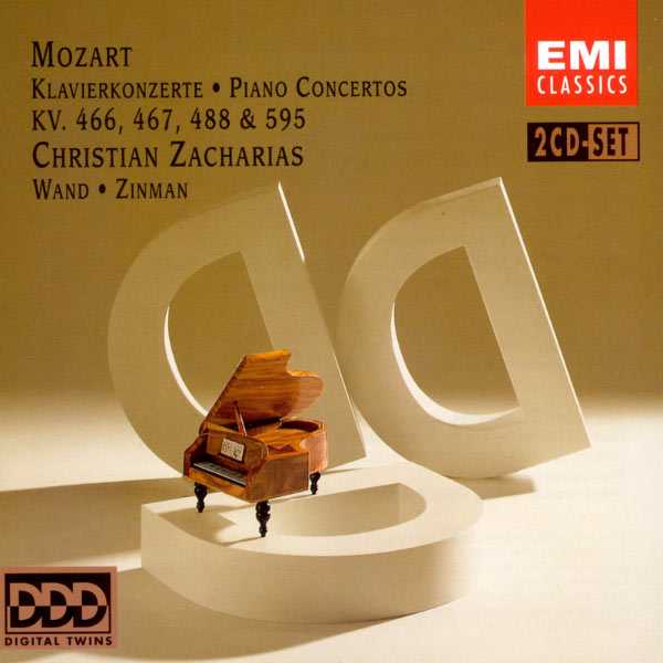 Zacharias: Mozart - Piano Concertos KV.466, 467, 488 & 595 (FLAC)