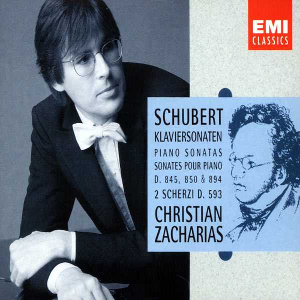 Zacharias: Schubert - Piano Sonatas D.845, 850 & 894, 2 Scherzi D.593 (FLAC)