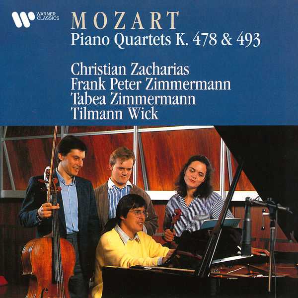 Zacharias, Zimmermann, Wick: Mozart - Piano Quartets K.478 & 493 (FLAC)