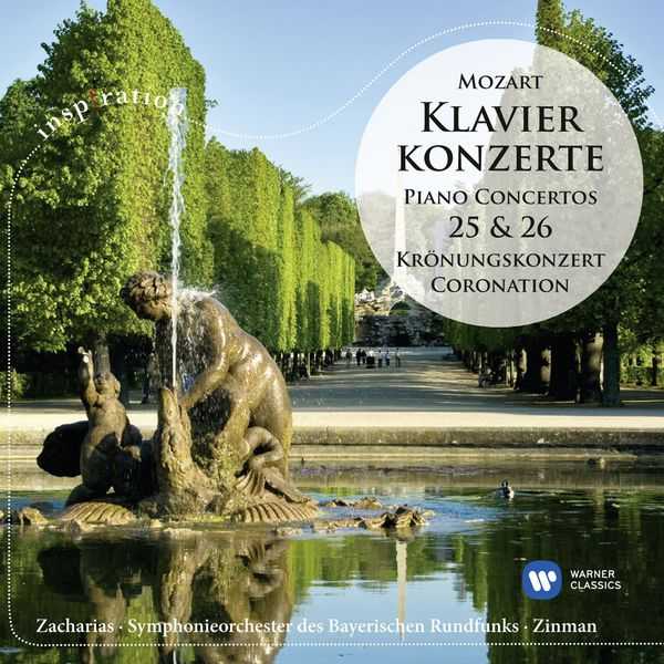 Zacharias, Zinman: Mozart - Piano Concertos no.25 & 26 (FLAC)