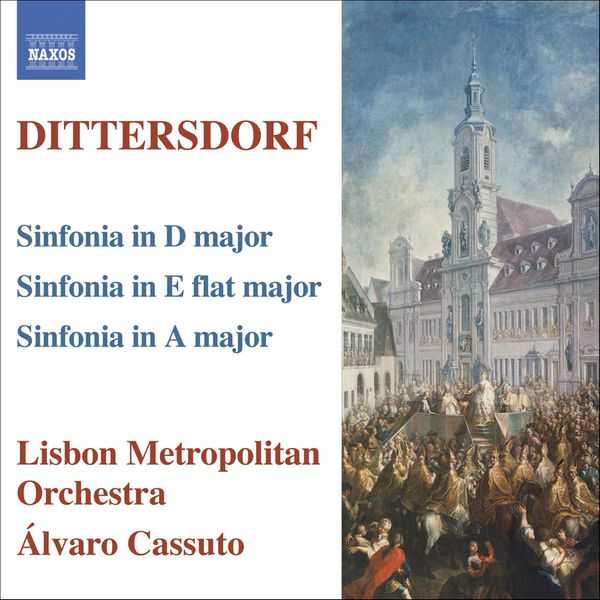 Cassuto: Ditters von Dittersdorf - Sinfonia in D, E, A (FLAC)