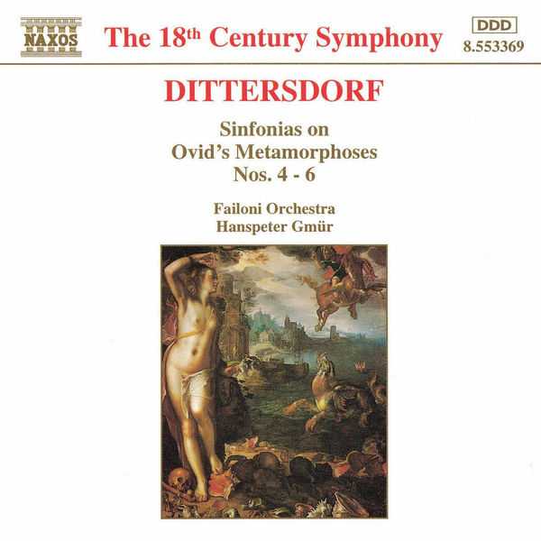 Gmür: Ditters von Dittersdorf - Sinfonias on Ovid's Metamorphoses no.4-6 (FLAC)