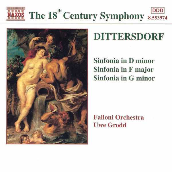 Grodd: Ditters von Dittersdorf - Sinfonia in D, F, G (FLAC)