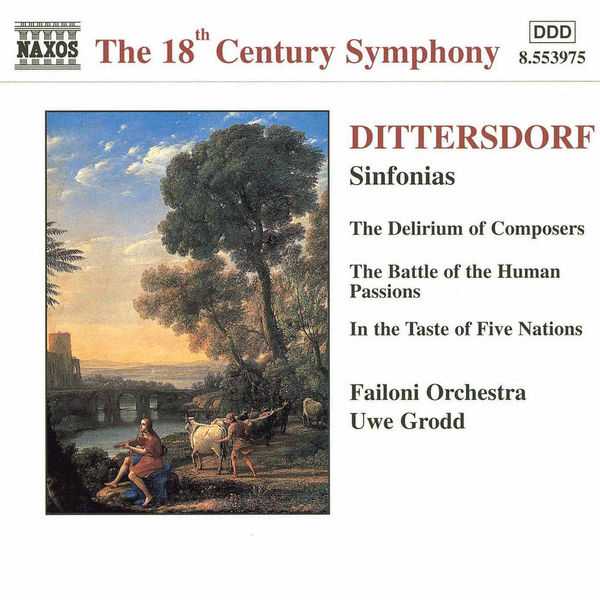 Grodd: Carl Ditters von Dittersdorf - Sinfonias in D, F, G (FLAC)