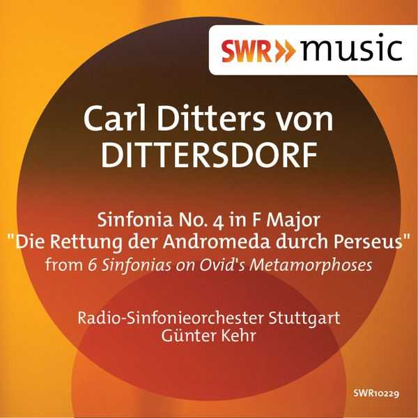 Günter Kehr: Ditters von Dittersdorf - Symphony no.4 in F Major "Die Rettung der Andromeda durch Perseus" (FLAC)