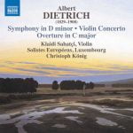 König: Dietrich - Symphony in D Minor op.20, Violin Concerto in D Minor op.30, Overture in C Major op.35 (24/96 FLAC)