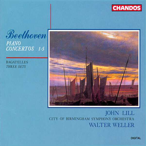 Lill, Weller: Beethoven - Piano Concertos no.1-5, Bagatelles (FLAC)