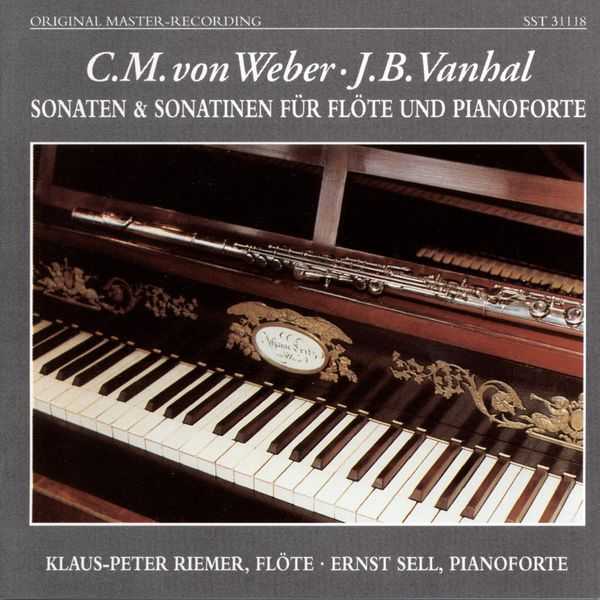 Renner, Sell: Weber & Vanhal - Sonatas and Sonatinas for Flute and Piano (FLAC)