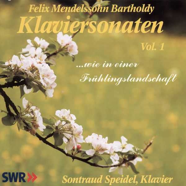 Sontraud Speidel: Mendelssohn - Piano Sonatas vol.1 (FLAC)