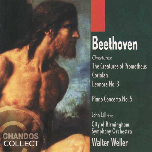 Weller: Beethoven - Overtures The Creatures of Prometheus, Coriolan, Leonora no.3; Piano Concerto no.5 (FLAC)