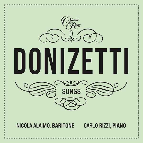 Nicola Alaimo, Carlo Rizzi: Donizetti Songs vol.2 (24/192 FLAC)