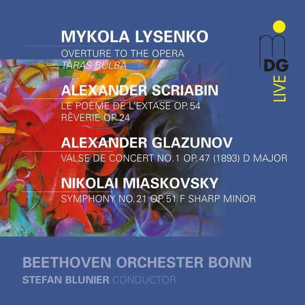 Stefan Blunier - Lysenko, Scriabin, Glazunov, Miaskovsky (FLAC)