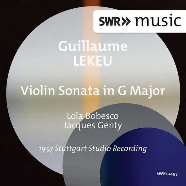 Lola Bobesco, Jacques Genty: Lekeu - Violin Sonata in G Major (FLAC)