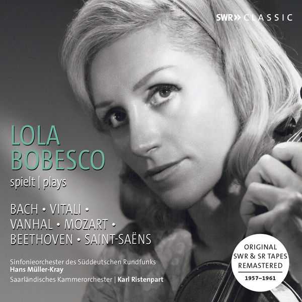 Lola Bobesco plays Bach, Vitali, Vanhal, Mozart, Beethoven, Saint-Saëns (FLAC)