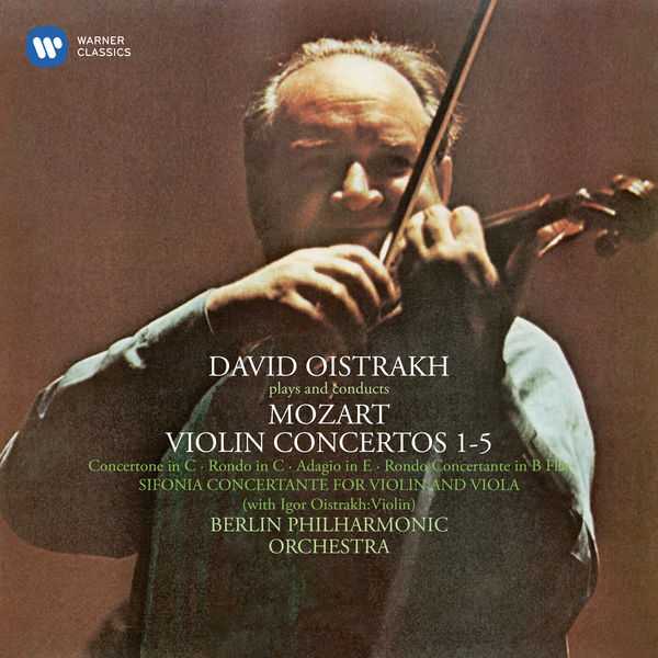 Oisrakh: Mozart - Violin Concertos no.1-5, Sinfonia Concertante for Violin and Viola (FLAC)