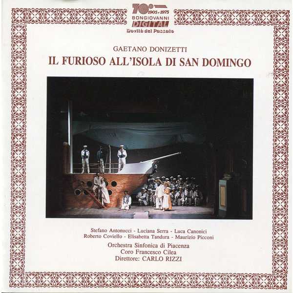 Rizzi: Donizetti - Il Furioso all'Isola di San Domingo (FLAC)