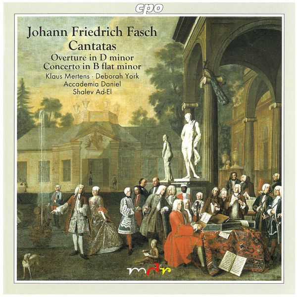 Shalev Ad-El: Fasch - Cantatas, Overture in D Minor, Concerto in B-Flat Major (FLAC)