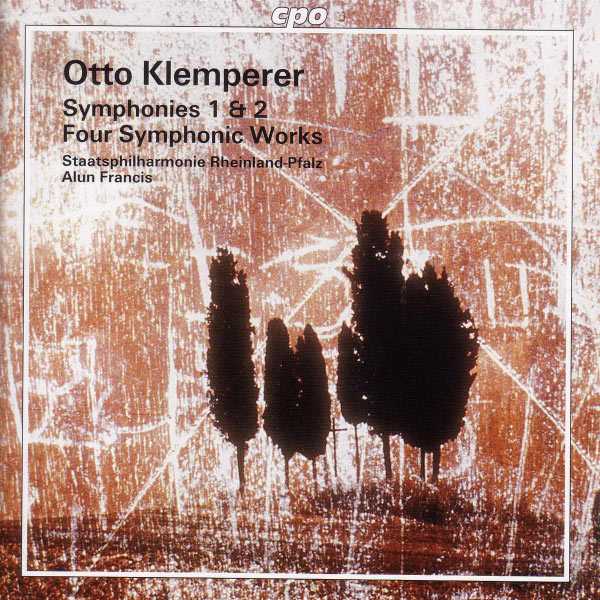 Alun Francis: Klemperer - Symphonies 1 & 2, Four Symphonic Works (FLAC)