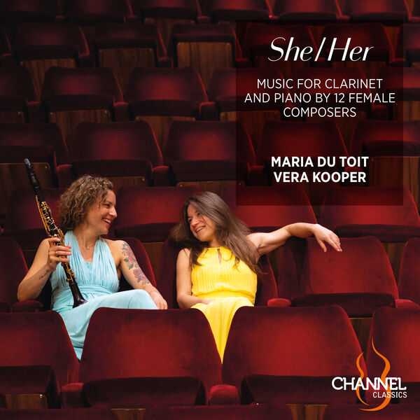 Maria Du Toit, Vera Kooper: She/Her - Music for Clarinet and Piano by 12 Female Composers (24/192 FLAC)