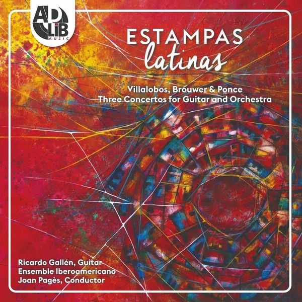 Estampas Latinas - Villa-Lobos, Brouwer & Ponce (FLAC)