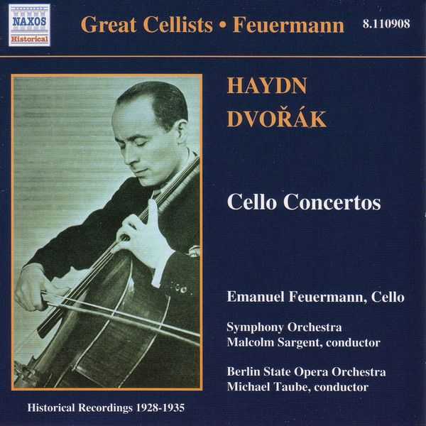 Feuermann: Haydn, Dvořák - Cello Concertos (FLAC)